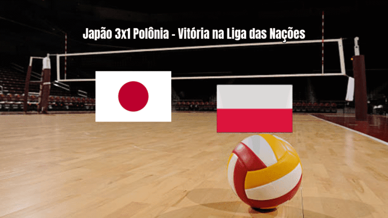 Japão vence Polônia por 3x1 na Liga das Nações Feminina