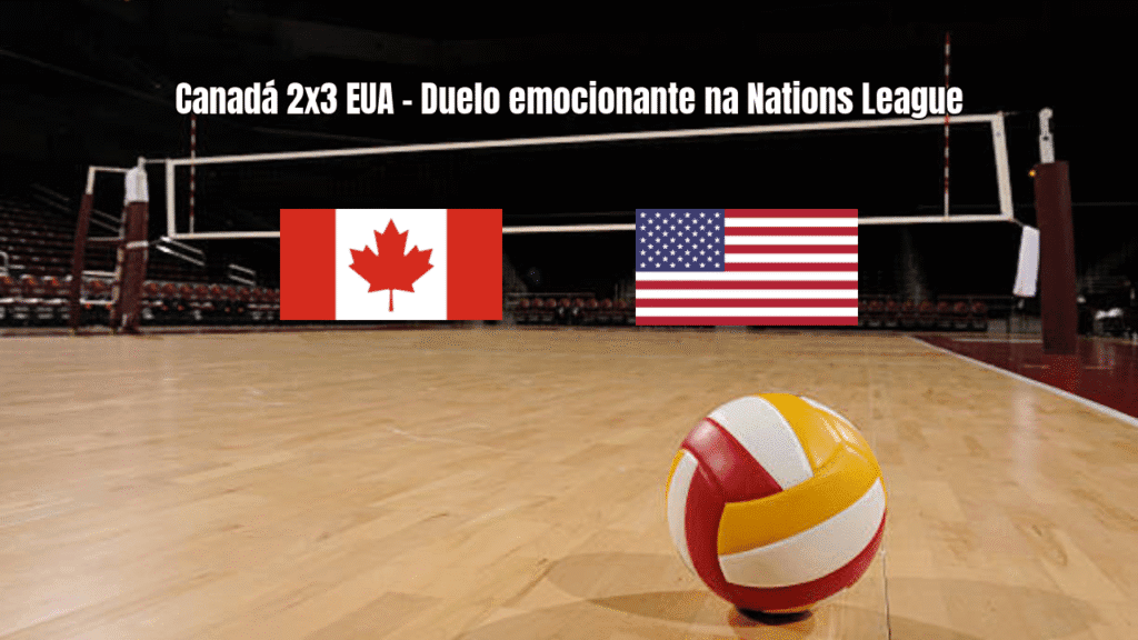Canadá perde para EUA em jogo emocionante na Nations League