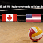 Canadá perde para EUA em jogo emocionante na Nations League