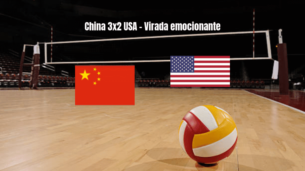 China vence USA em jogo emocionante na Nations League Feminina