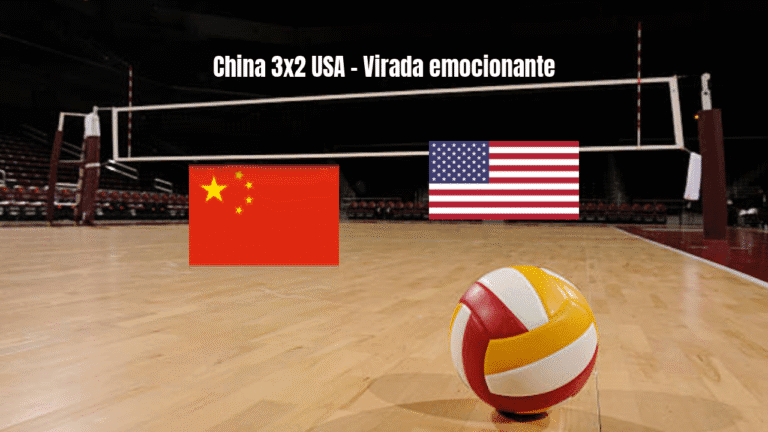 China vence USA em jogo emocionante na Nations League Feminina