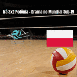 Irã vence Polônia em jogo emocionante no Mundial Sub-19