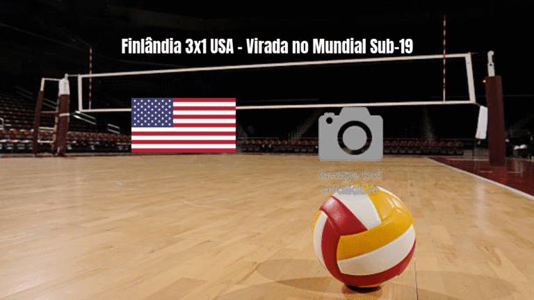 Finland vence USA por 3 sets a 1 no Mundial Sub-19
