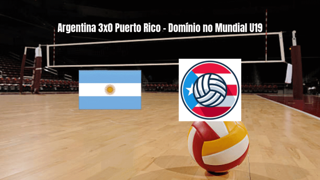 Argentina U19 vence Puerto Rico U19 por 3x0 no Mundial Sub-19