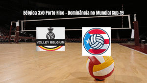 Bélgica U19 vence Porto Rico U19 por 3x0 no Mundial Sub-19