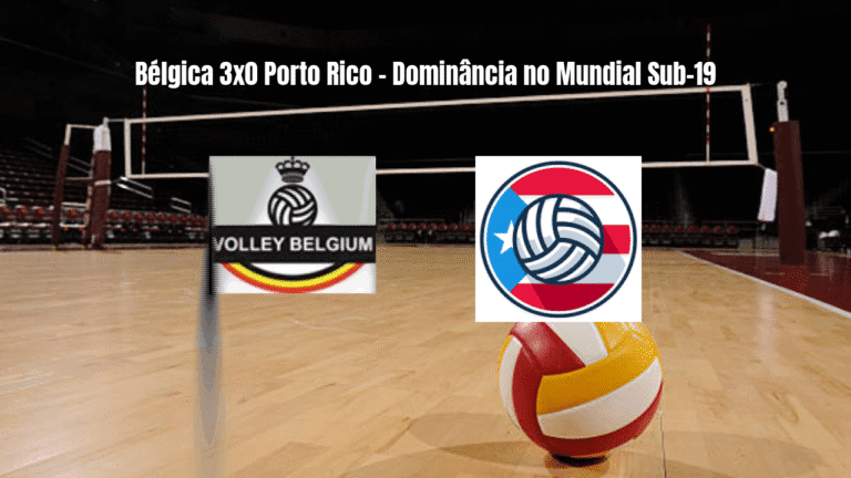 Bélgica U19 vence Porto Rico U19 por 3x0 no Mundial Sub-19