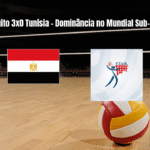 Egito U19 vence Tunísia U19 por 3x0 no Mundial Sub-19