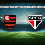 Flamengo vence São Paulo por 2-0 no Maracanã: confira os destaques