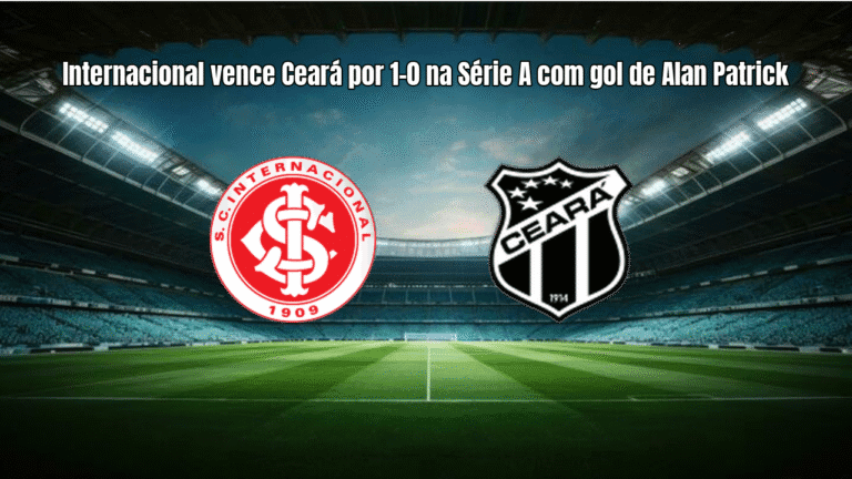 Internacional vence Ceará por 1-0 na Série A com gol de Alan Patrick