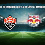 Vitória vence RB Bragantino por 1-0 na Série A: destaques e análise