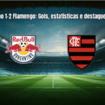 RB Bragantino 1-2 Flamengo: Gols, estatísticas e destaques da partida