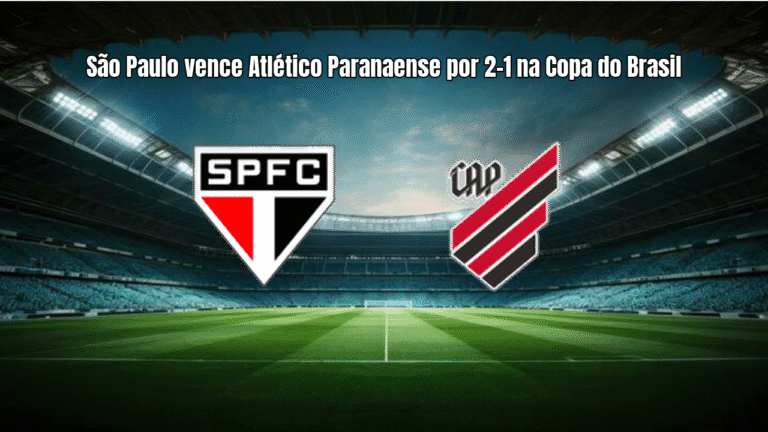 São Paulo vence Atlético Paranaense por 2-1 na Copa do Brasil