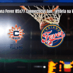 Indiana Fever vence Connecticut Sun por 85 a 77 na WNBA