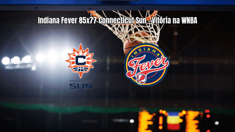 Indiana Fever vence Connecticut Sun por 85 a 77 na WNBA