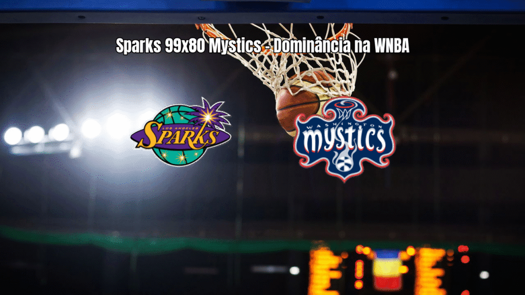 Los Angeles Sparks vence Washington Mystics por 99x80 na WNBA