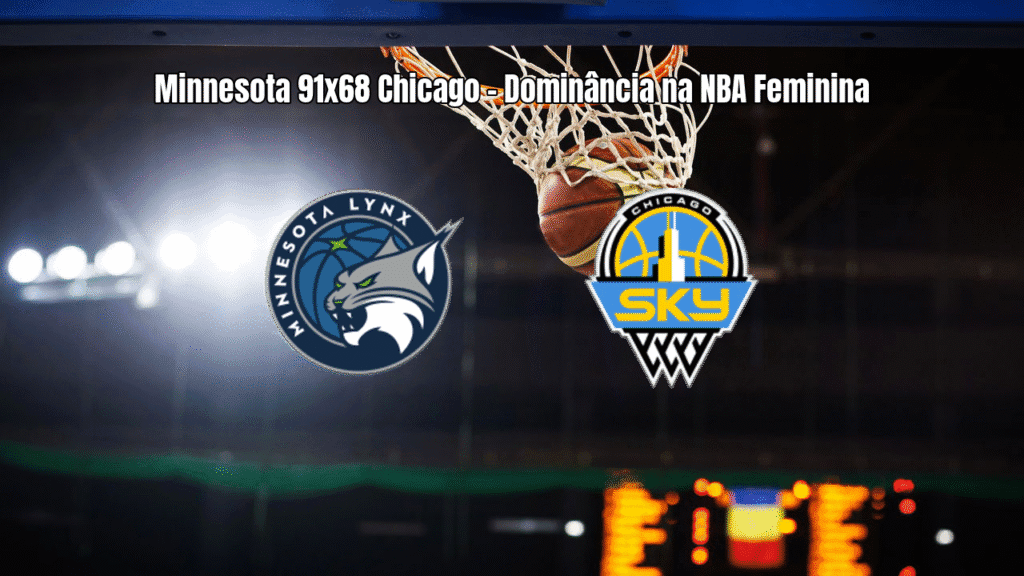 Minnesota Lynx vence Chicago Sky por 91x68 na NBA Feminina