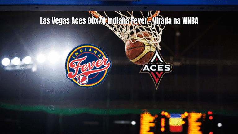 Las Vegas Aces vence Indiana Fever por 80 a 70 na WNBA