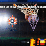 Connecticut Sun domina Golden State Valkyries na NBA Feminina