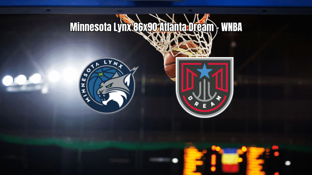 Minnesota Lynx 86 x 90 Atlanta Dream – Resultado e análise da partida