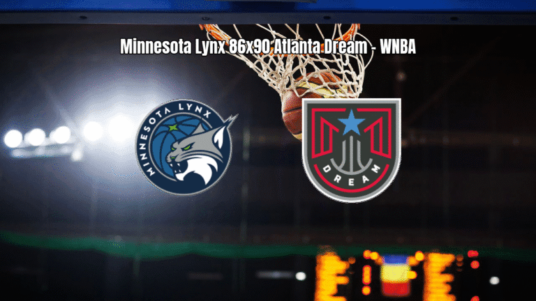 Minnesota Lynx 86 x 90 Atlanta Dream – Resultado e análise da partida