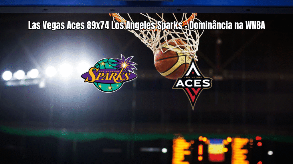 Las Vegas Aces vence Los Angeles Sparks por 89 a 74 na WNBA
