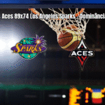 Las Vegas Aces vence Los Angeles Sparks por 89 a 74 na WNBA