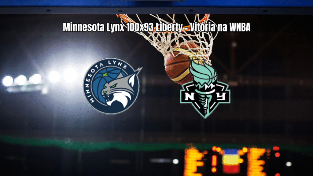 Minnesota Lynx vence New York Liberty por 100 a 93 na WNBA