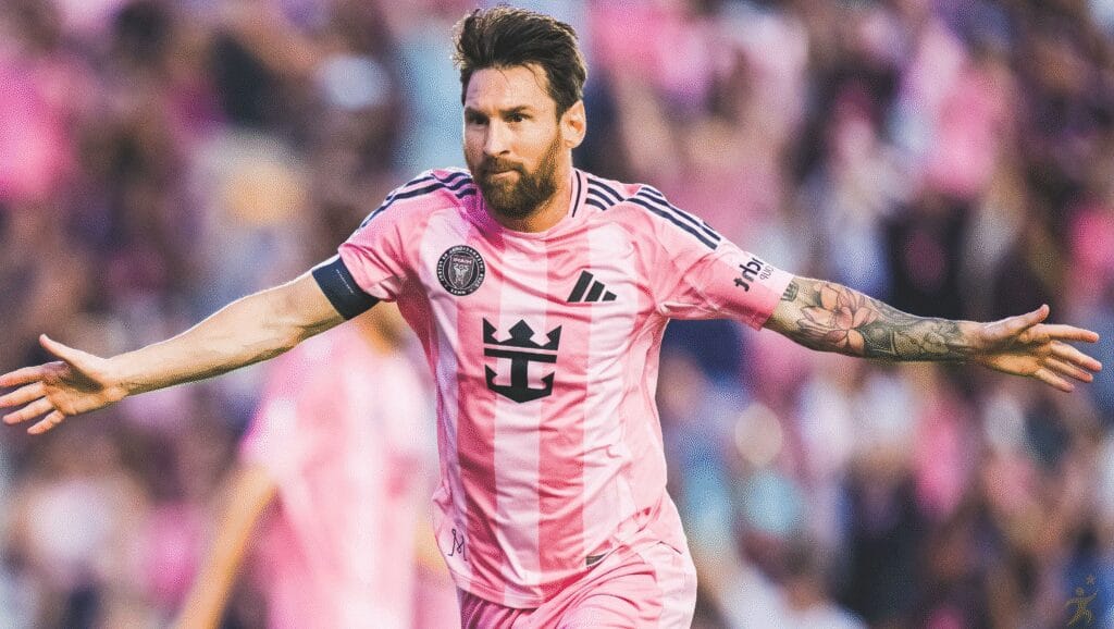 Messi quebra recorde na MLS com sexto jogo seguido marcando dois gols