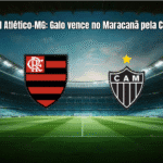 Flamengo 0x1 Atlético-MG: Galo vence no Maracanã pela Copa do Brasil