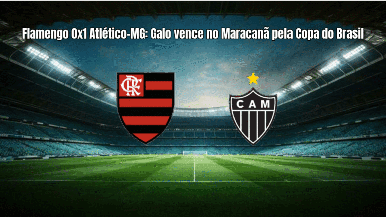 Flamengo 0x1 Atlético-MG: Galo vence no Maracanã pela Copa do Brasil