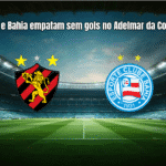 Sport Recife e Bahia empatam sem gols no Adelmar da Costa Carvalho