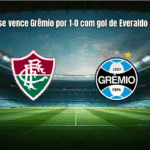 Fluminense vence Grêmio por 1-0 com gol de Everaldo na Série A
