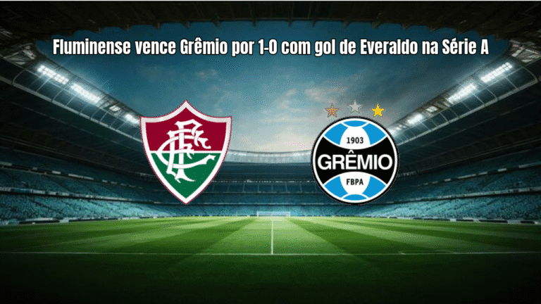 Fluminense vence Grêmio por 1-0 com gol de Everaldo na Série A