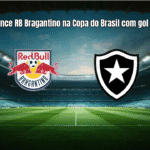 Botafogo vence RB Bragantino na Copa do Brasil com gol de Savarino