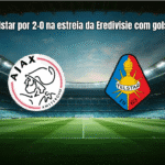 Ajax vence Telstar por 2-0 na estreia da Eredivisie com gols de Weghorst