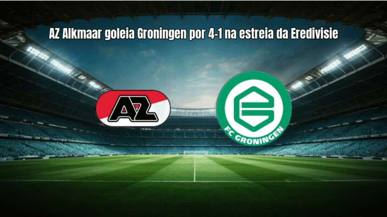 AZ Alkmaar goleia Groningen por 4-1 na estreia da Eredivisie