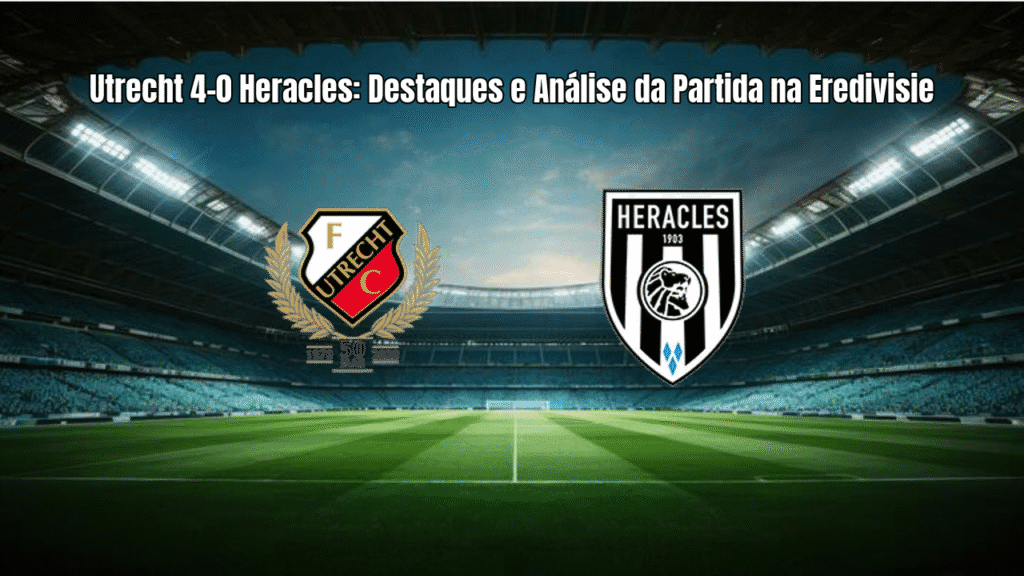 Utrecht 4-0 Heracles: Destaques e Análise da Partida na Eredivisie