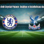 Chelsea 0x0 Crystal Palace: Análise e Estatísticas da Partida