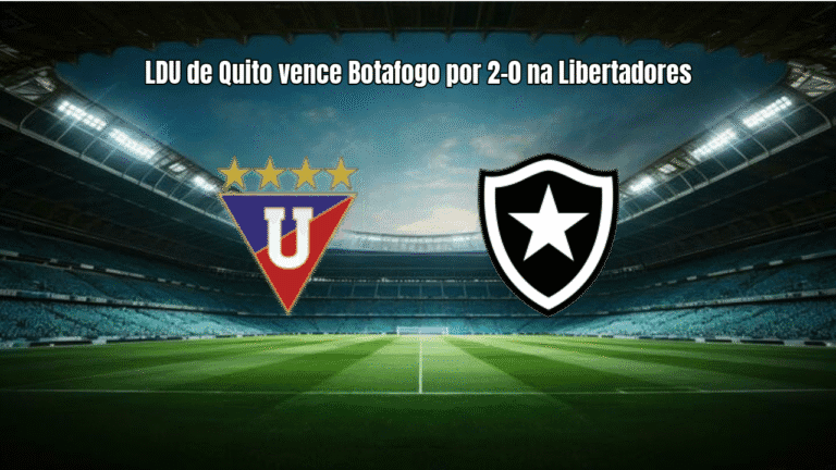LDU de Quito vence Botafogo por 2-0 na Libertadores