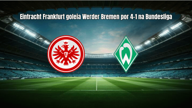 Eintracht Frankfurt goleia Werder Bremen por 4-1 na Bundesliga