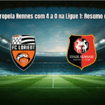 Lorient Atropela Rennes com 4 a 0 na Ligue 1: Resumo da Partida