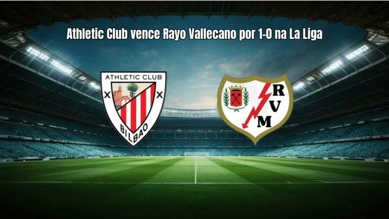 Athletic Club vence Rayo Vallecano por 1-0 na La Liga