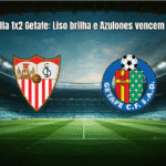 Sevilla 1x2 Getafe: Liso brilha e Azulones vencem fora