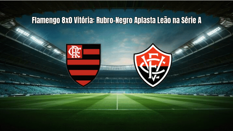 Flamengo 8x0 Vitória: Rubro-Negro Aplasta Leão na Série A