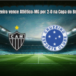 Cruzeiro vence Atlético-MG por 2-0 na Copa do Brasil