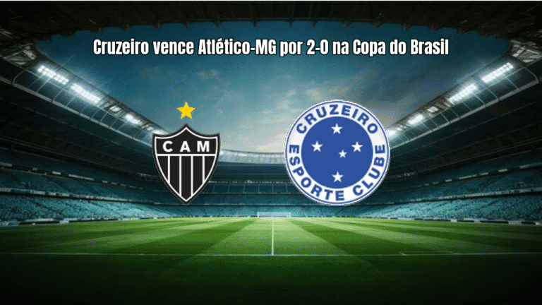 Cruzeiro vence Atlético-MG por 2-0 na Copa do Brasil