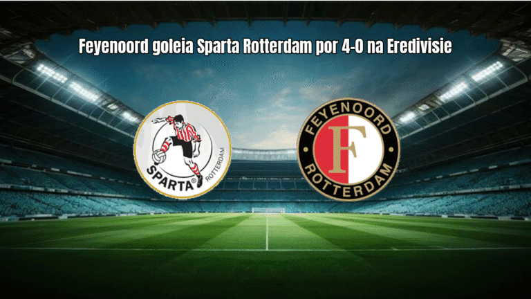 Feyenoord goleia Sparta Rotterdam por 4-0 na Eredivisie