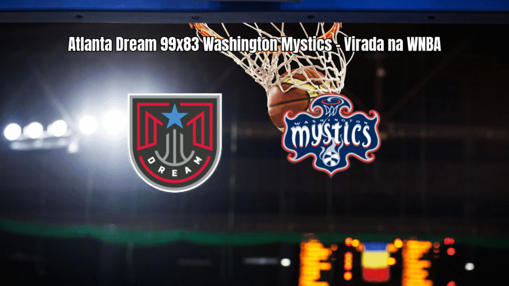 Atlanta Dream vence Washington Mystics por 99 a 83 na WNBA