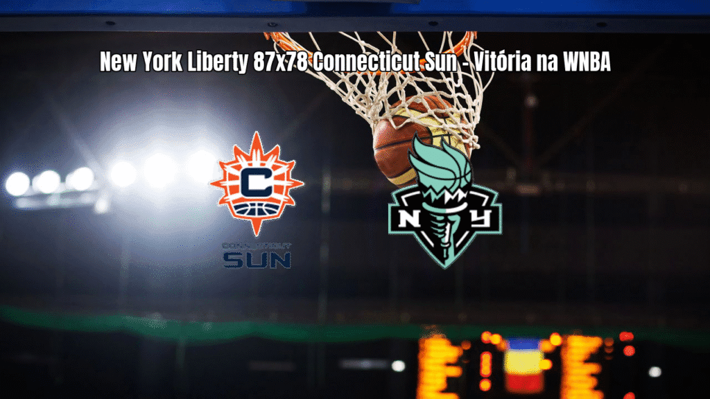 New York Liberty vence Connecticut Sun por 87 a 78 na WNBA