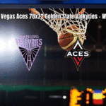 Las Vegas Aces vence Golden State Valkyries por 78 a 72 na WNBA